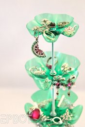 EPBOT Plastic Bottle Jewelry Holder